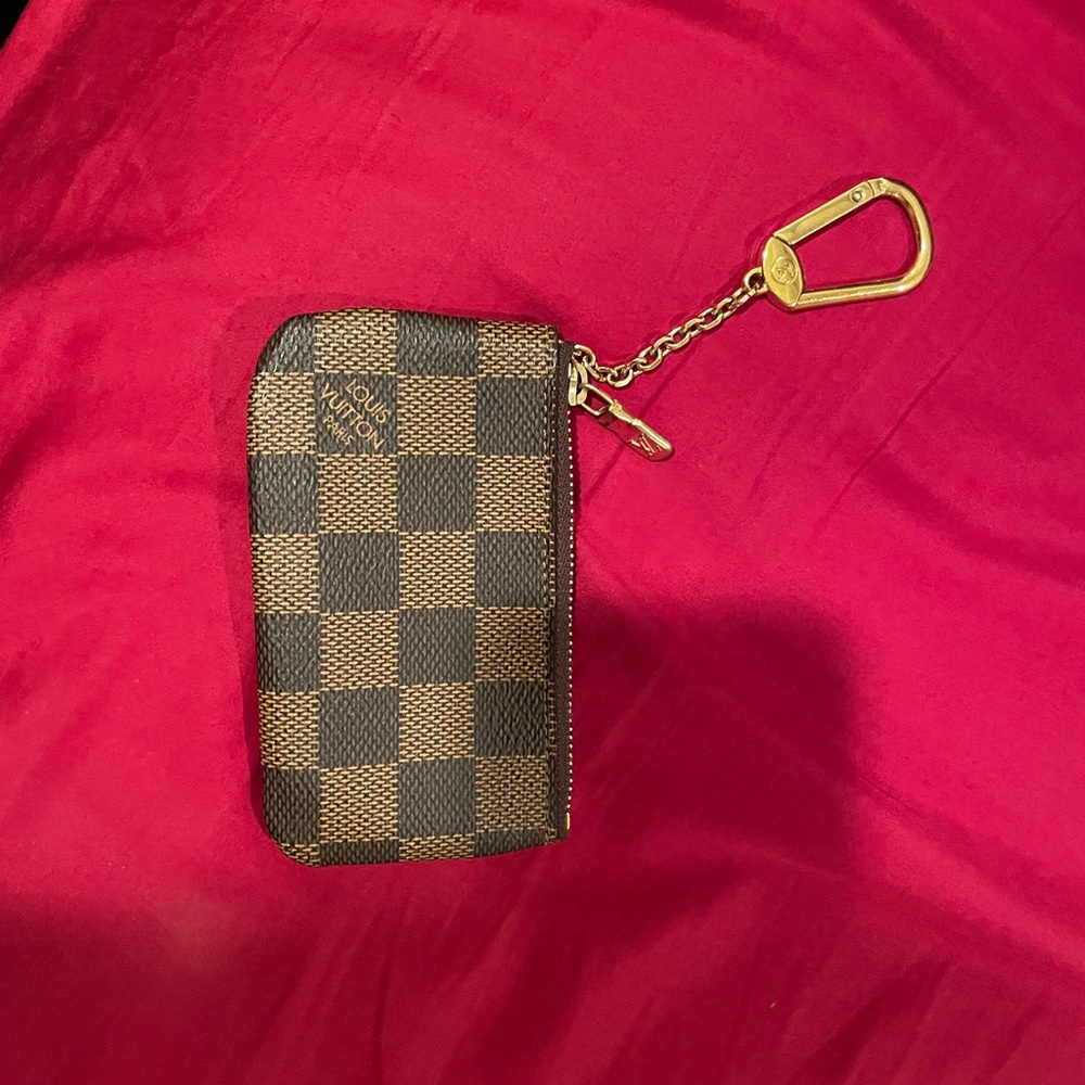 Louis Vuitton key pouch Damier Ebene